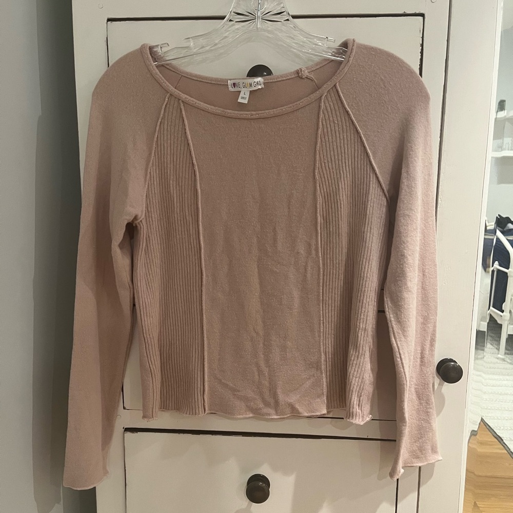 Girls' Love Glam Girl long sleeve top